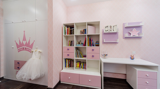 Мебель для детской комнаты Детская для принцессы