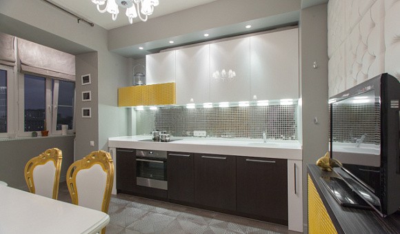 Желтая кухня в Казани