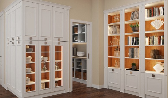 Светлая кухня в Санкт-Петербурге