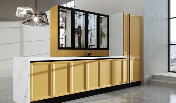 Желтая кухня в Казани