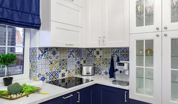 Синяя кухня в Казани