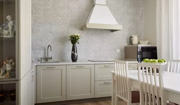 Бежевая кухня во Владикавказе